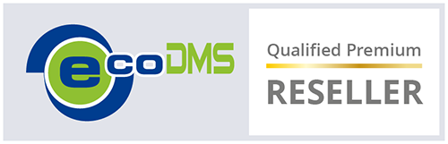 ecoDMS Qualified Premium Reseller - Dokumente digitalisieren, archivieren, organisieren und finden